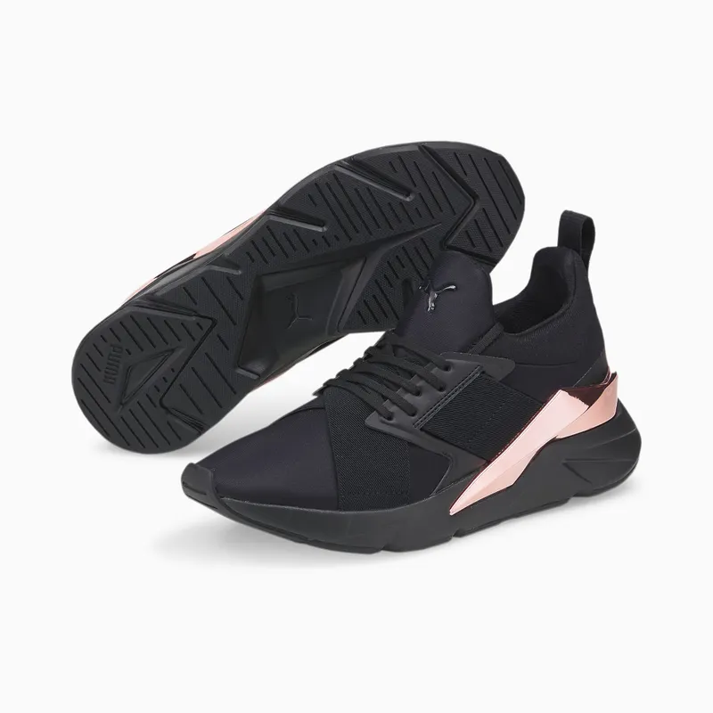 PUMA Muse X5 Metal Women’ Black/Rose Gold (383954-01)