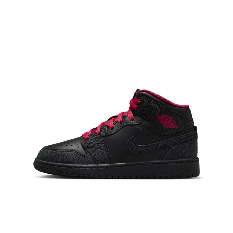 Nike Air Jordan 1 Mid SE “Black / Tough Red” (IX3528-010)