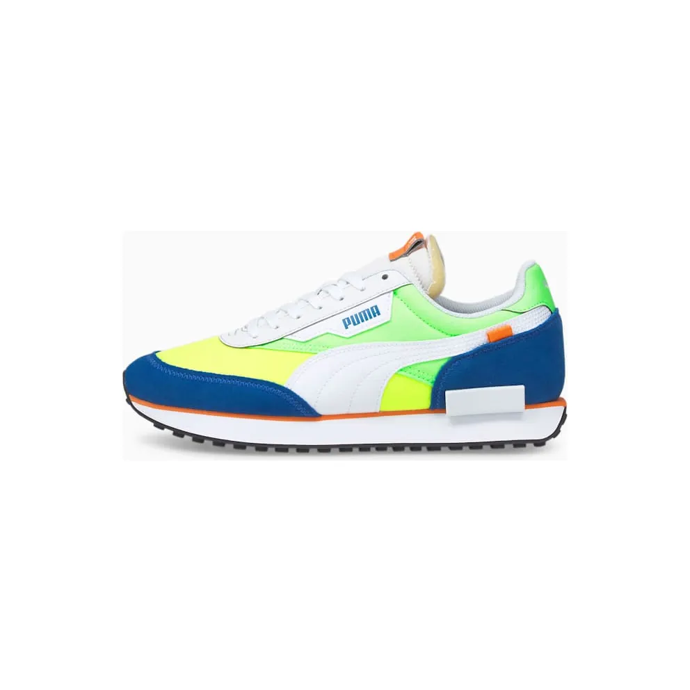 Puma Future Rider Play On White/Blue/Green (371149-75)
