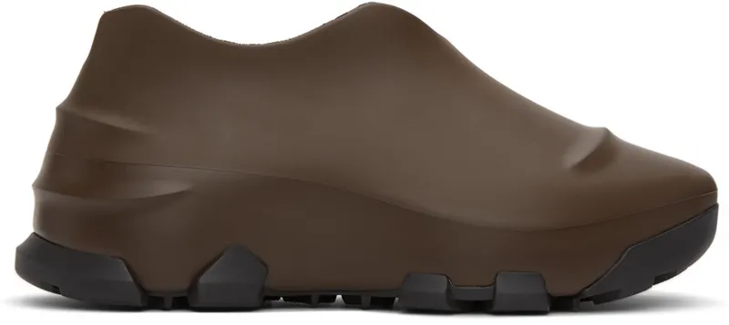 Givenchy Brown Monumental Mallow Sneakers (BHZ013H11L)