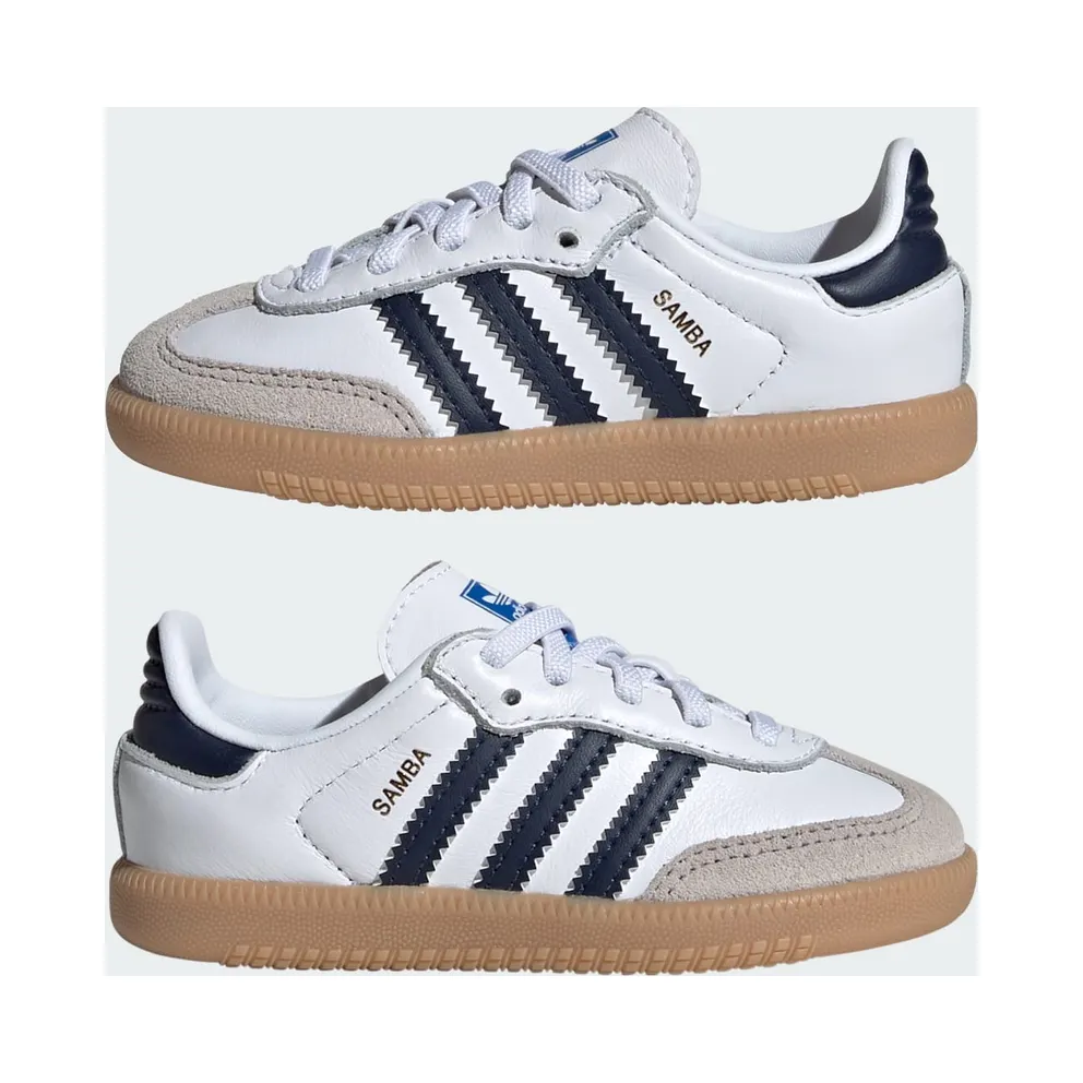 adidas Samba OG Cloud White Night Indigo Gum (IE1335)