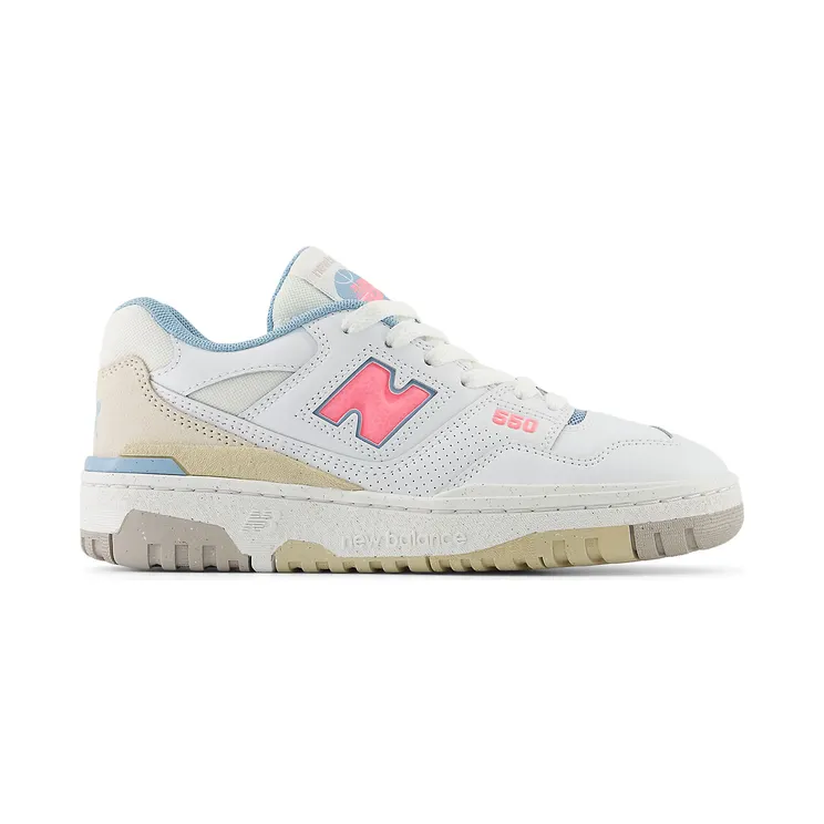 New Balance 550 White Ultra Pink (GSB550EP)