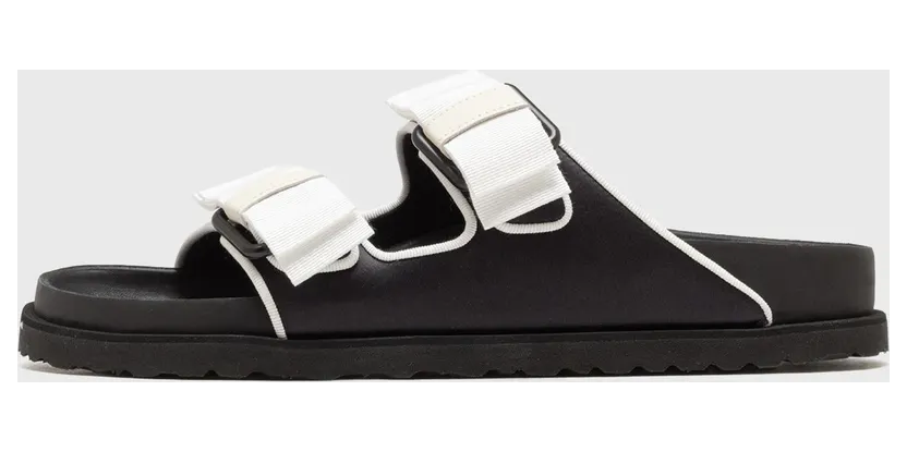 Birkenstock 1774 X Become Berlin Arizona Satin Bows 1774 Black