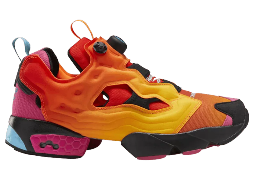 Reebok Instapump Fury Chromat Solar Orange Solar Orange/Alert Yellow-Black (Other Brands Reebok)