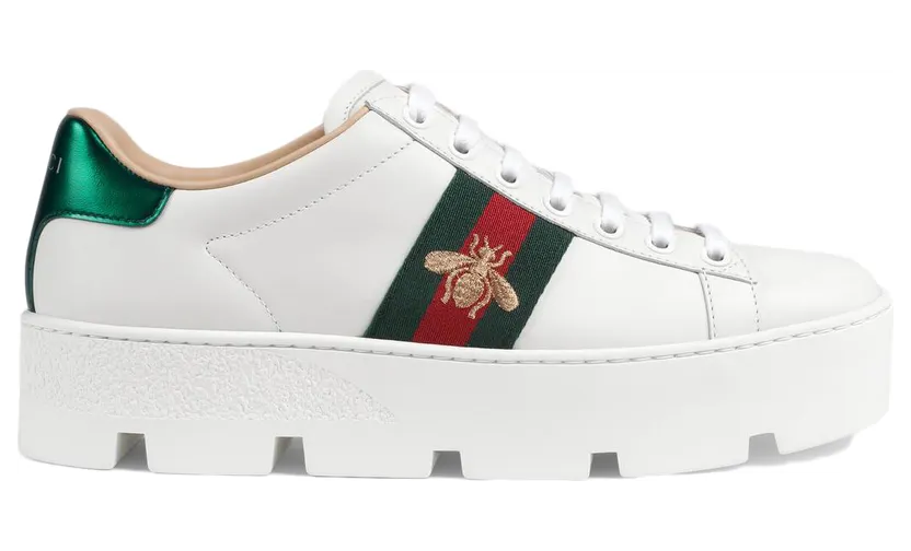 Gucci Ace Platform White
