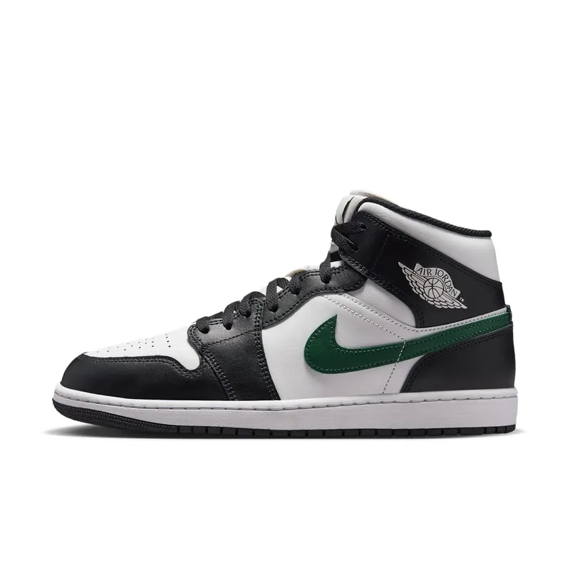 Nike Air Jordan 1 Mid “Black / Gorge Green / Summit White” (DQ8426-004)
