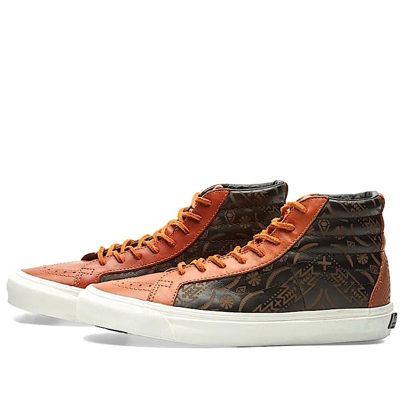 Vans Sk8-Hi Taka Hayashi x Brooks Tortoise Shell Tortoise Shell/Peyote Bird (VN0A2Y37KCW)