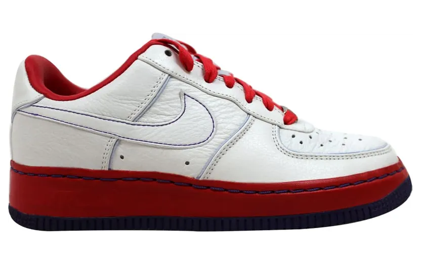 Nike Air Force 1 Low Supreme I/O ’07 White Atom Red (W) (316657-111)