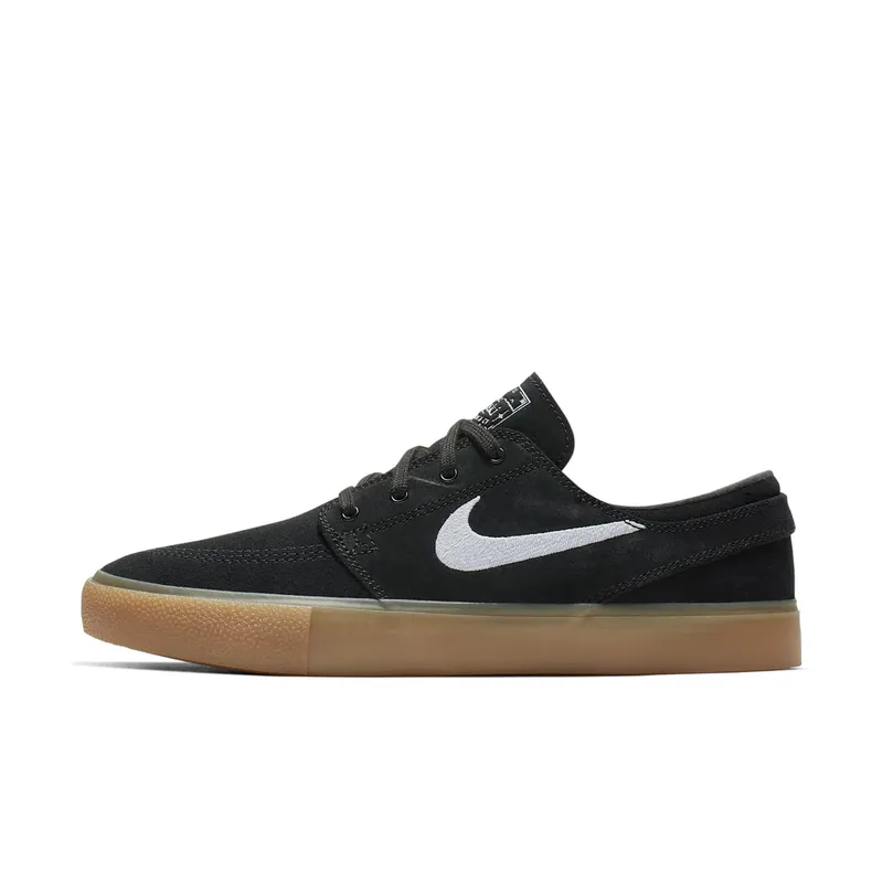 Nike SB Zoom Janoski RM Black White Gum Black/White-Black-Gum Light Brown (AQ7475-003)