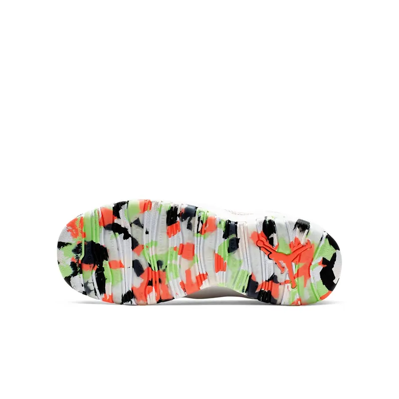 Jordan 10 Retro White Barely Volt Ember Glow (GS) White/Barely Volt-Black-Ember Glow (BV1843-176)