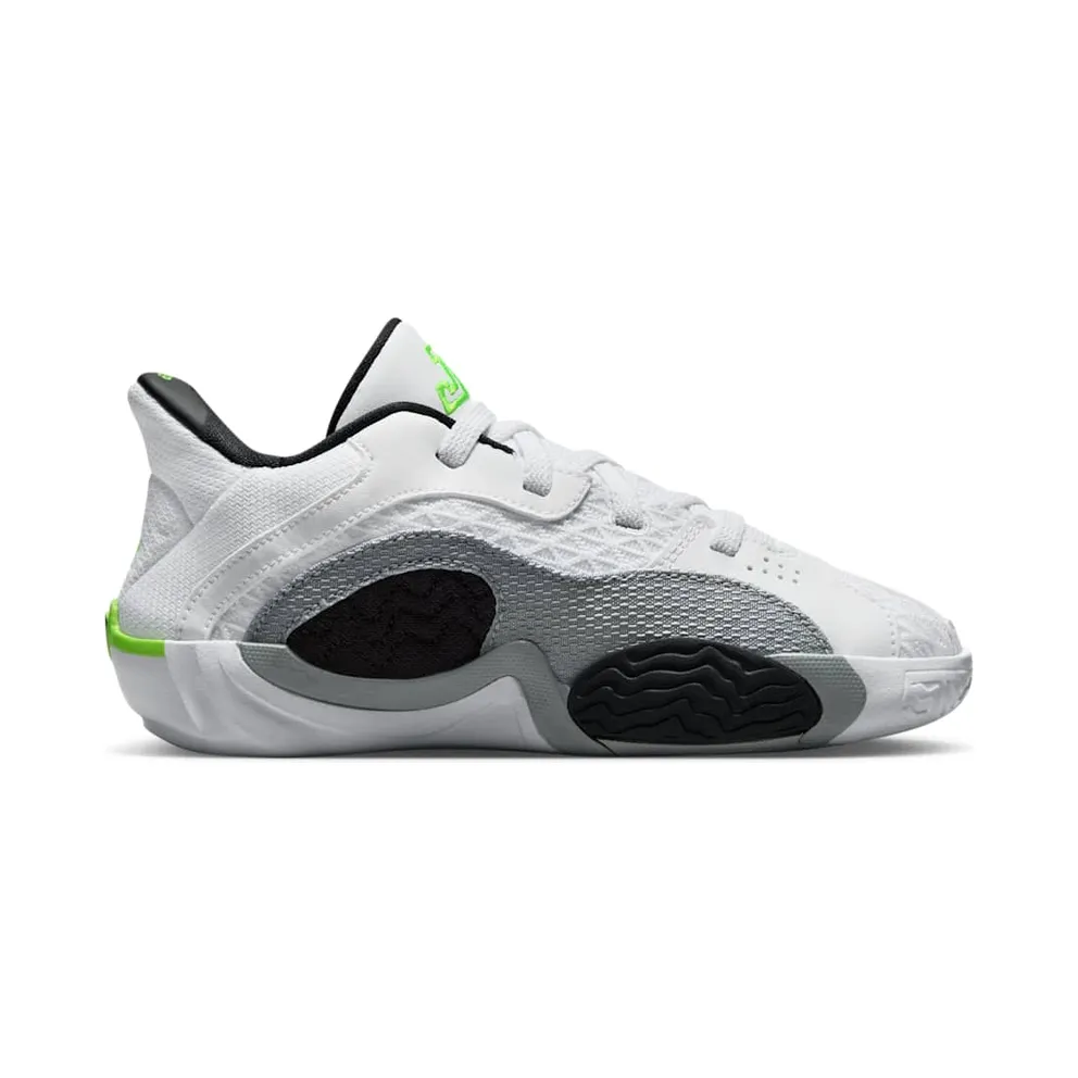 Jordan Tatum 2 White Black Wolf Grey Electric Green (FJ6460-100)