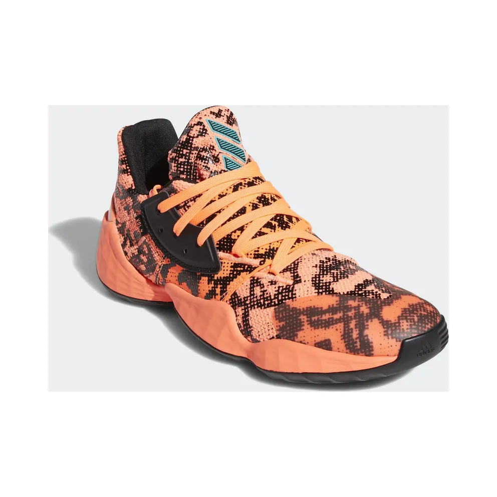 adidas Harden Vol. 4 Signal Coral Signal Coral/Core Black/Signal Coral (FV4151)