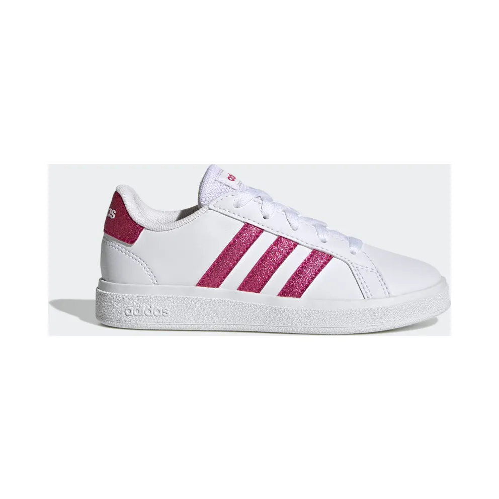Adidas Grand Court Lifestyle Tennis Lace-Up Cloud White / Team Real Magenta / Cloud White (GY4764)