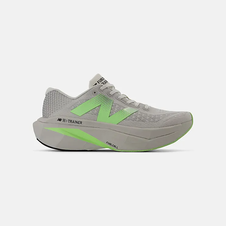NEW BALANCE FuelCell SuperComp Trainer v3 “Grey Matter / Mint Flash / Silver Metallic” (MRCXCE4)