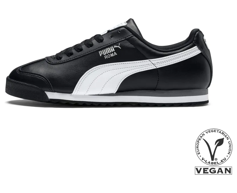 Puma Roma Basic Schwarz/Weiß/Silber (353572-11)