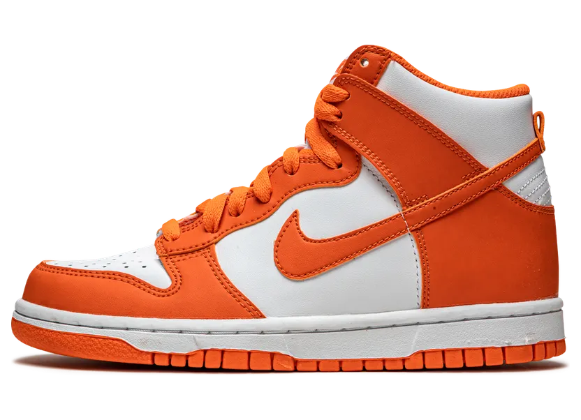 Nike Dunk High SP Syracuse (GS) (2021) – “White / Orange” (DB2179-100)