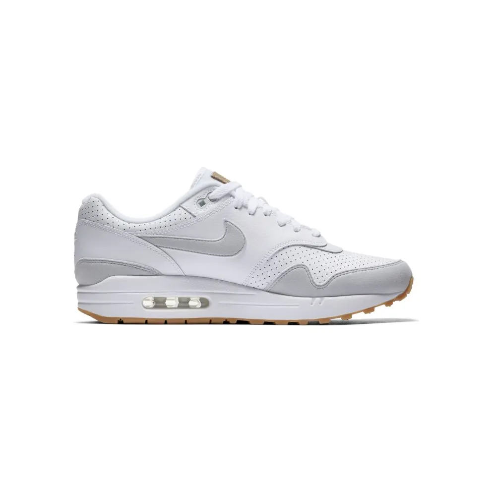 Nike Air Max 1 White Platinum Gum White/Gum Yellow-Metallic Silver-Pure Platinum (AH8145-103)