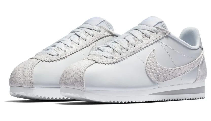 Nike Classic Cortez Pure Platinum Snake (W) (905614-001)