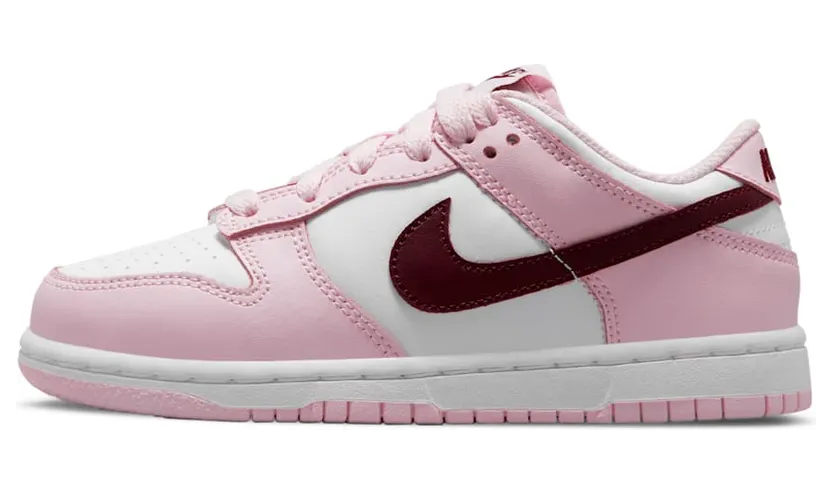 Nike Dunk Low Pink Red White (PS) (CW1588-601)