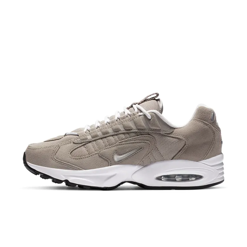 Nike Air Max Triax LE Grey Suede “Cobblestone / Metallic Silver / Black / White” (CT0171-001)