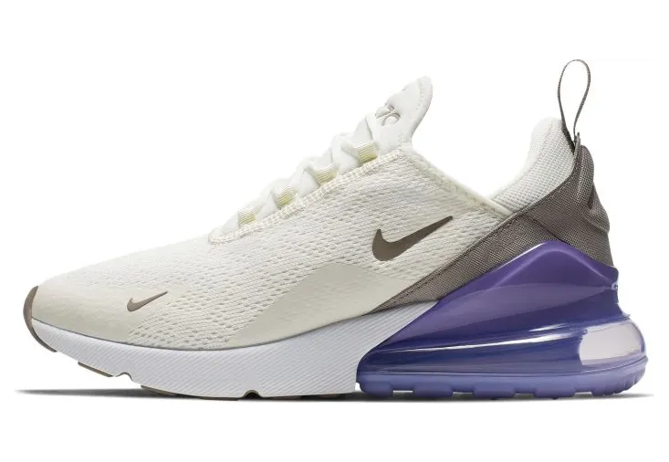 Nike Air Max 270 Sail Pumice Space Purple (W) (AH6789-107)