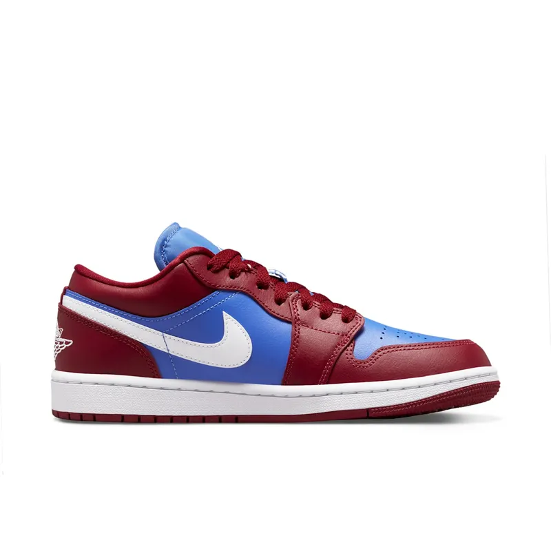 Jordan 1 Low Pomegranate Medium Blue (W) (DC0774-604)