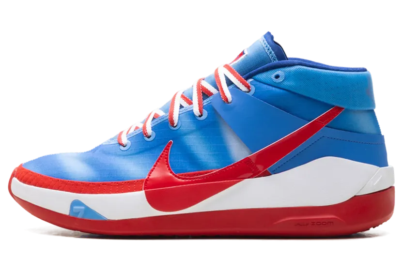 Nike KD 13 ‘New Jersey Nets Hardwood Classics’ University Blue/White/University Red (DC0009-400)