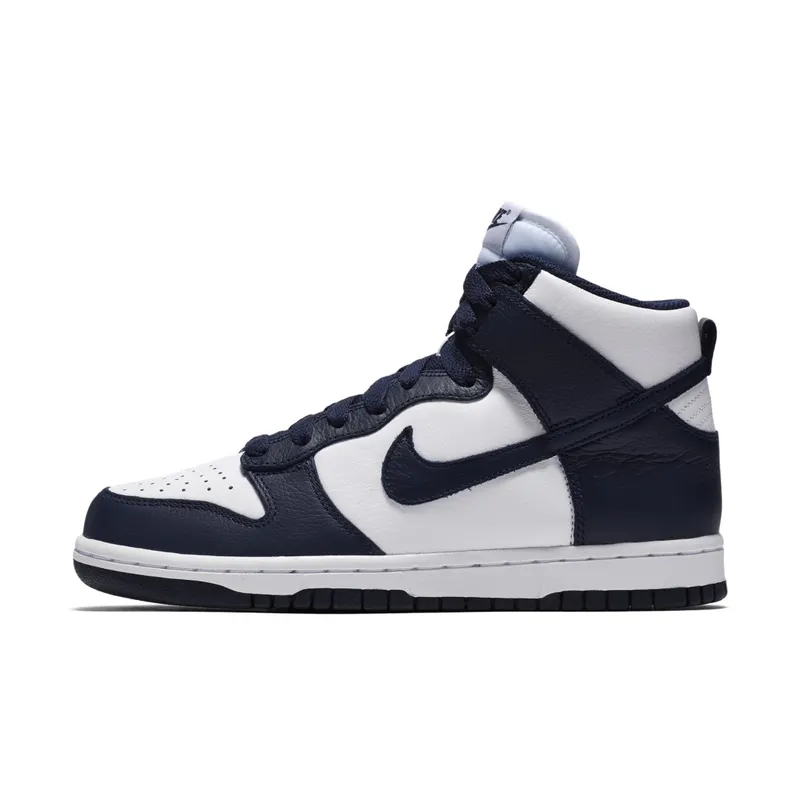 Nike Dunk High Retro Be True Villanova (W) White/Midnight Navy (854340-101)
