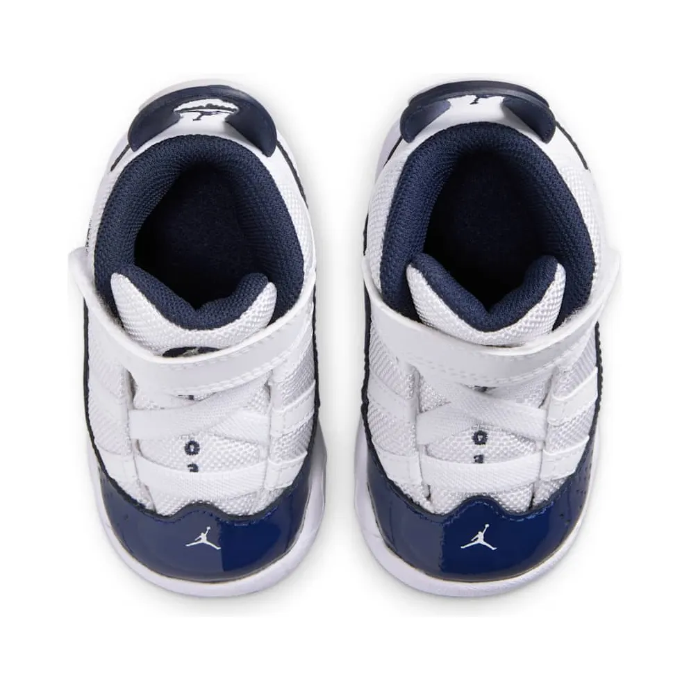 Jordan 6 Rings White Neutral Grey Midnight Navy (323420-124)