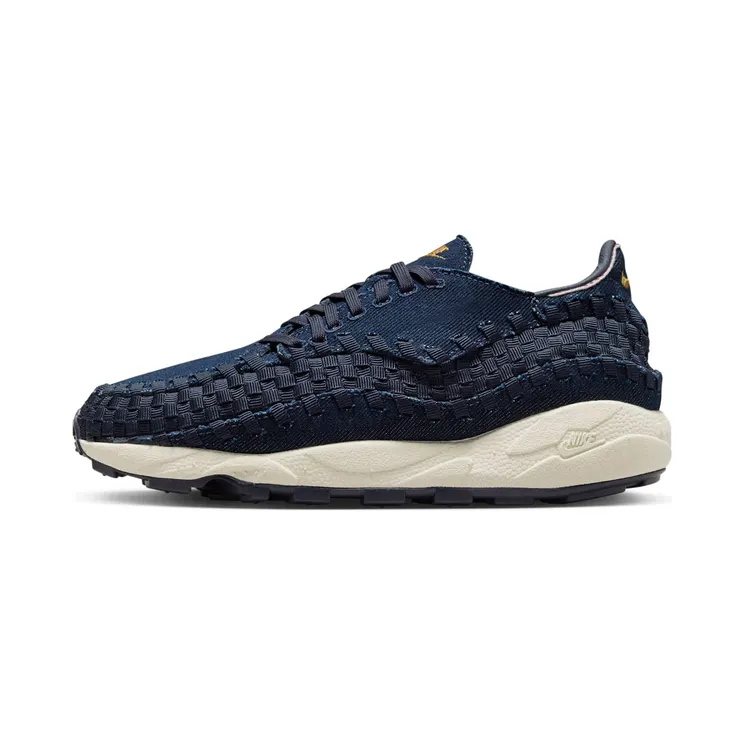 Nike Air Footscape Woven (denim) – HF1759-400 “Denim / Obsidian / Coconut Milk / Wheat Gold” (HF1759-400)
