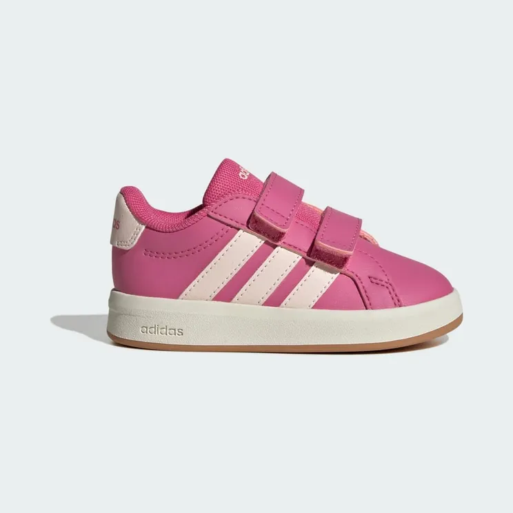 adidas Grand Court 3.0 Shoes Infants “Pink Fusion / Wonder Quartz / Off White” (JP9377)
