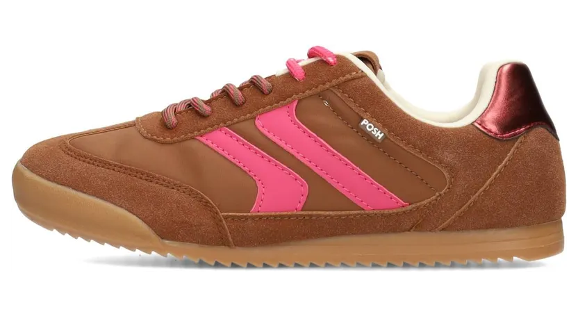 POSH by Poelman sneaker Bruin / Pink (C1490028APSH132)