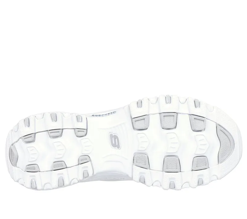 Skechers D’Lites – Fresh Start Sneaker White/Silver