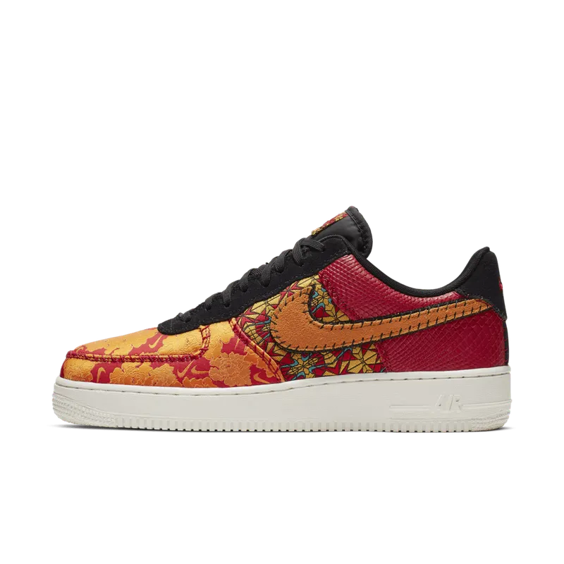 Nike Air Force 1 Low Chinese New Year (2019) Gym Red/Black-Canyon Gold-Orange Peel (AT4144-601)