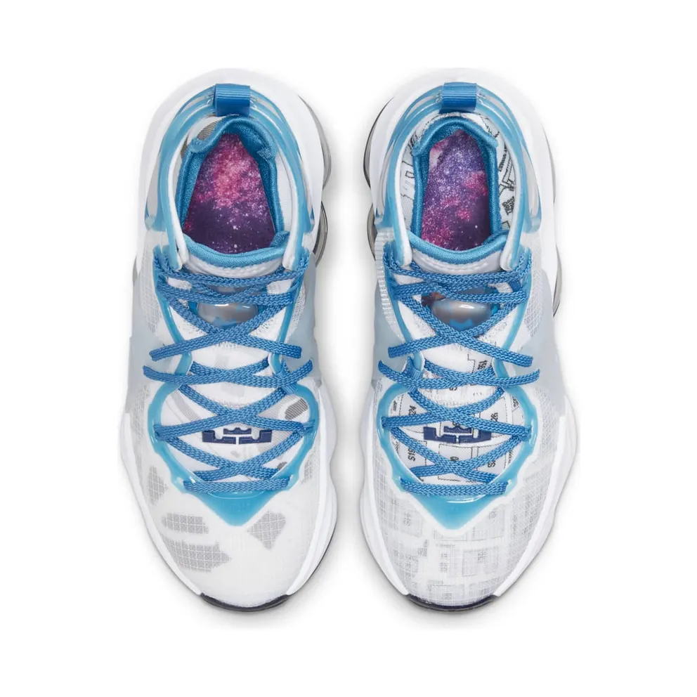 LeBron 19 voor kids White (DD0418-100)