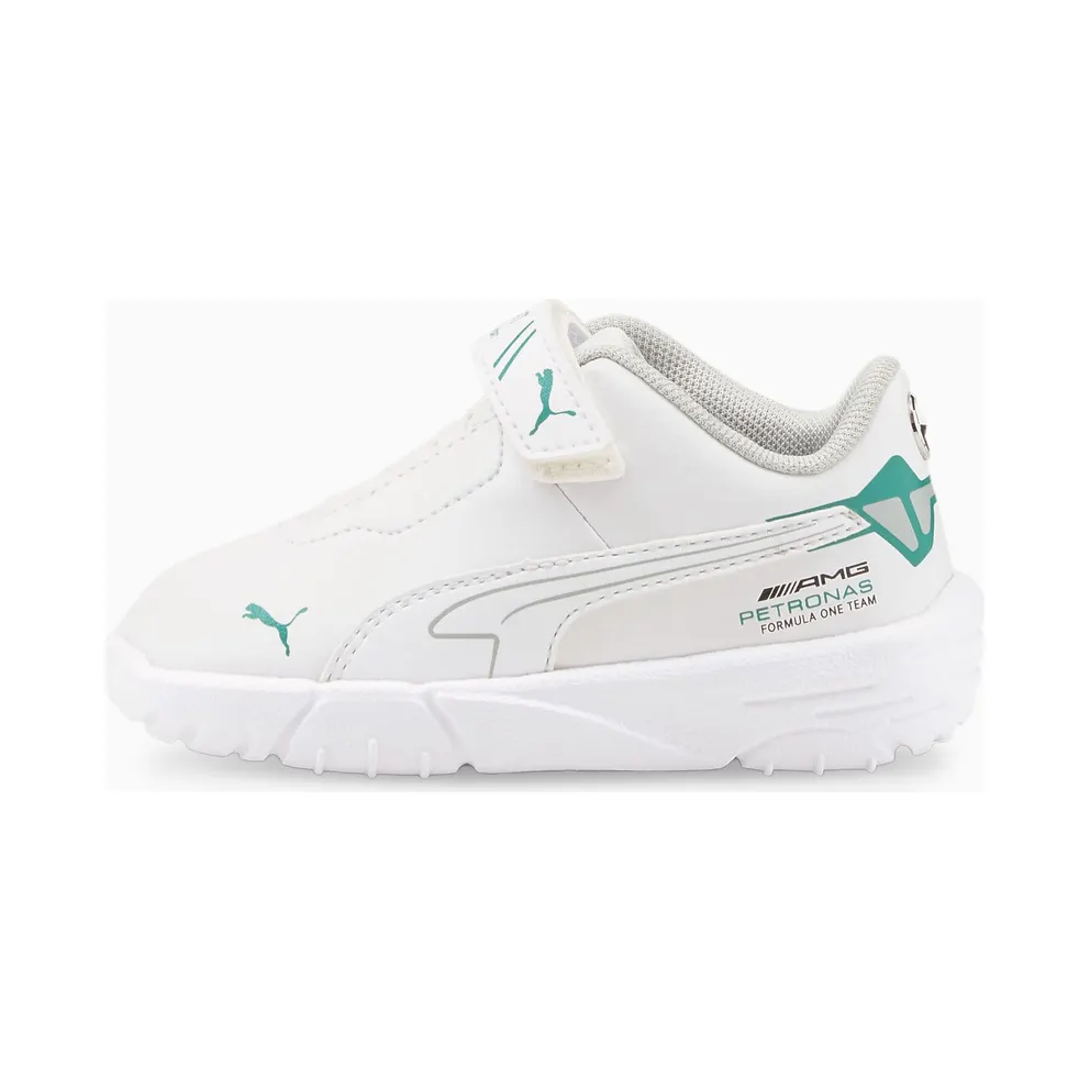 Puma Mercedes F1 Drift Cat Delta Motorsport Shoes baby’s White/Green (306922-03)