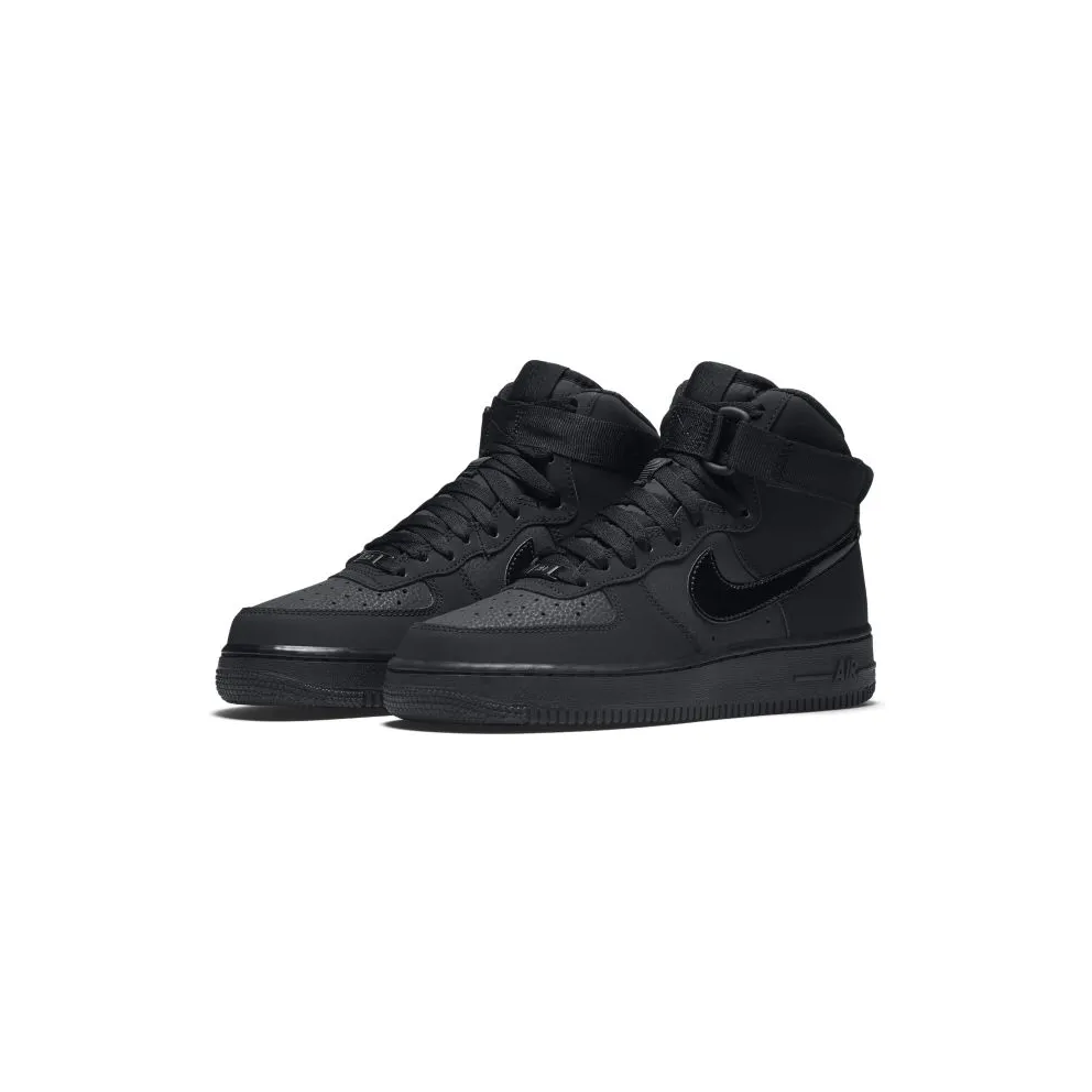 Nike Air Force 1 High Triple Black (GS) Black/Black/Black (653998-001)