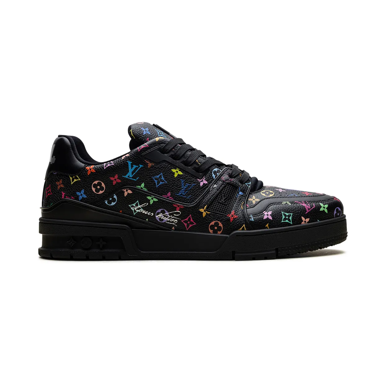 Louis Vuitton Trainer “Takashi Murakami – Black” (1AHEKZ) (5)