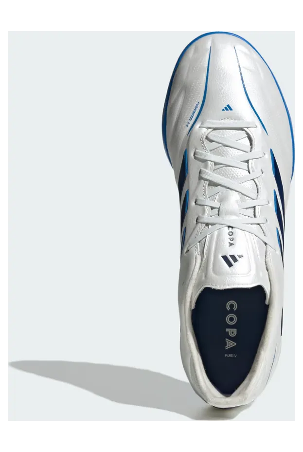 adidas Copa Pure IV Pro Turf Football “Zero Metalic / Dark Blue / Lucid Ray Blue” (KI0631)