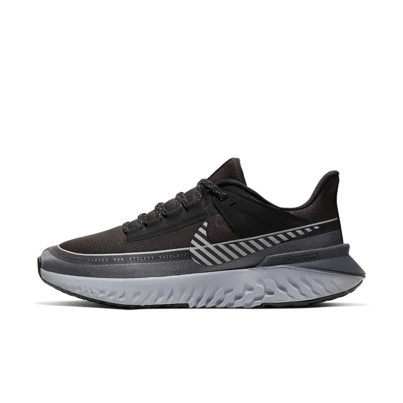Nike Legend React 2 Shield Black Reflect Silver (BQ3383-001)