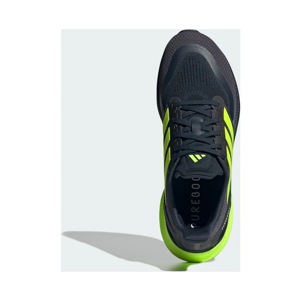 Adidas Pureboost 5 Running Shoes Aurora Ink / Lucid Lemon / Grey Strata (JH6446)