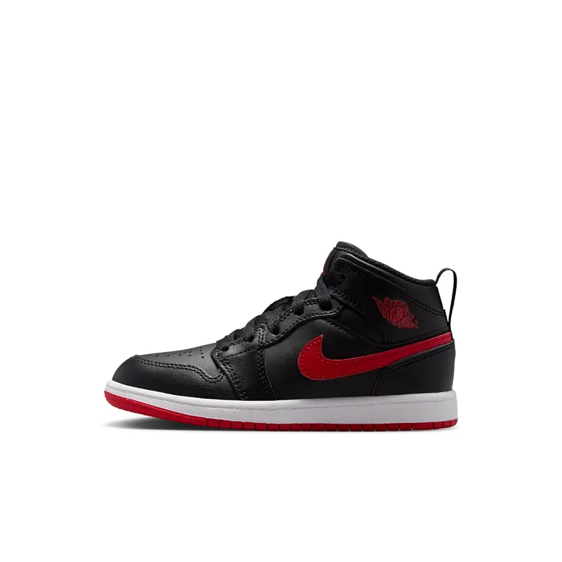 Jordan 1 Mid Black University Red (DQ8424-005)