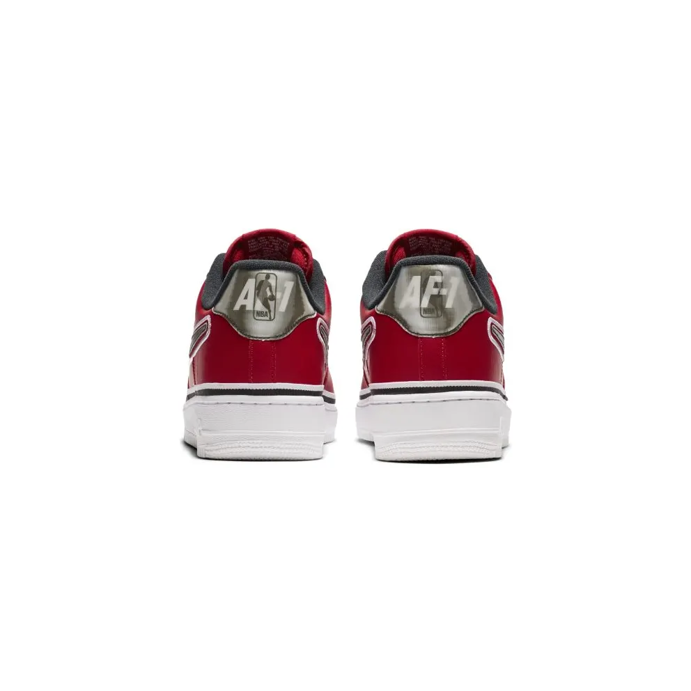 Nike Air Force 1 Low Sport NBA Varsity Red Varsity Red/Black-White (AJ7748-600)
