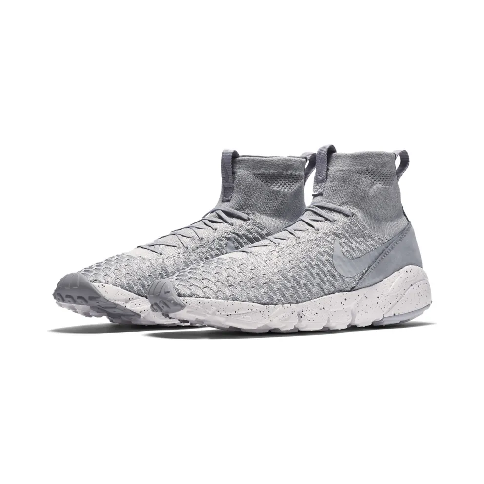 Nike Footscape Magista Wolf Grey Wolf Grey/Wolf Grey-Cool Grey-Hyper Orange (816560-005)