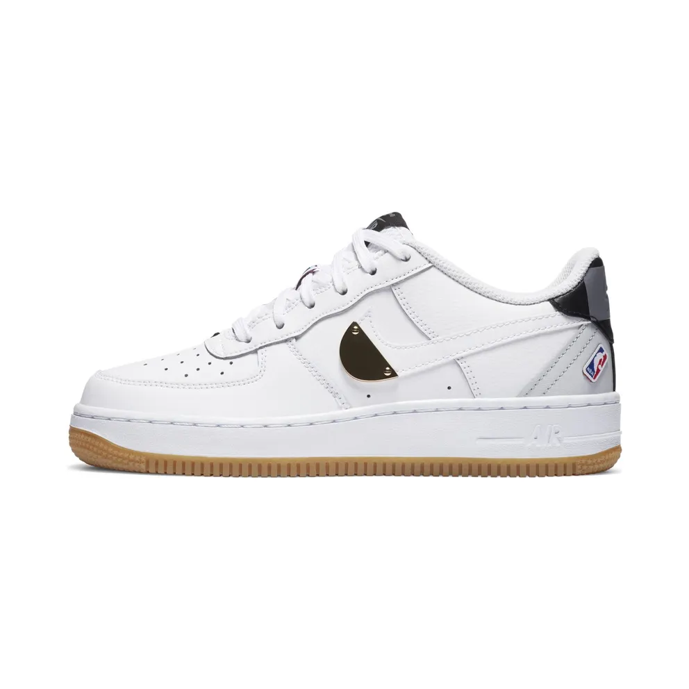 Nike Air Force 1 LV8 1 HO20 GS NBA – “White / Pure Platinum / Cool Grey” (CT3842-100)