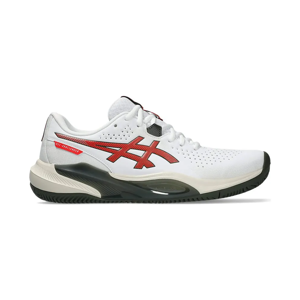 ASICS GEL-CHALLENGER 15 CLAY “White / Cherry Tomato” (1041A508-104)