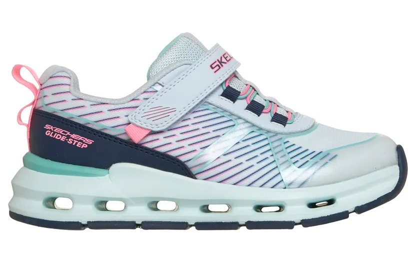Skechers Glide-Step Plus – Sprint Lines Sneaker Munt