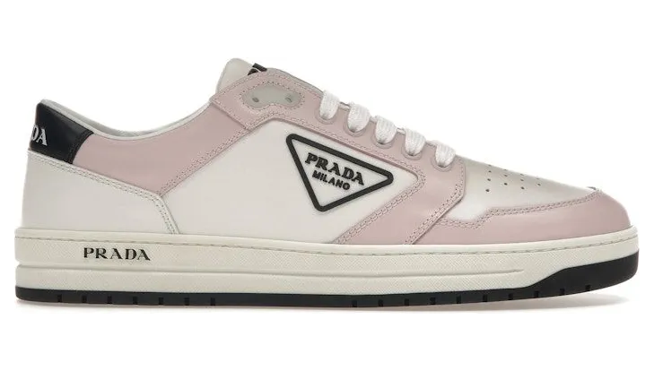 Prada District Sneaker White Pink Perforated Leather (1E790M_3LJ6_F0D8U_F_030)