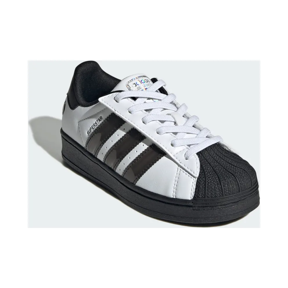 adidas Superstar LED Lights Comfort Closure Cloud White Black Toe (JS1290)