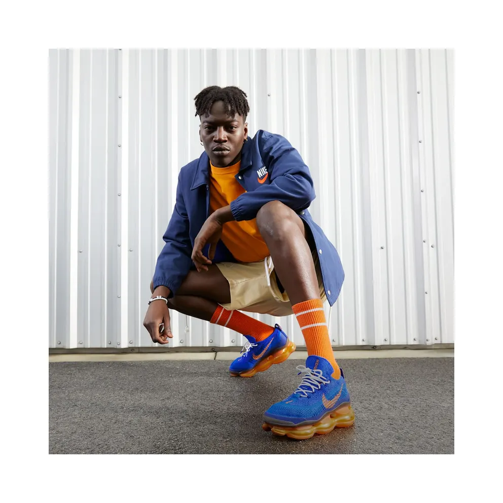 Nike Air Max Scorpion Flyknit SE Racer Blue/Game Royal/Deep Royal Blue/Safety Orange (DX4768-400)